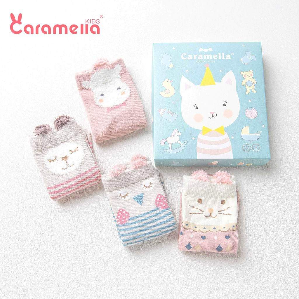 Hộp 4 tất Caramella
