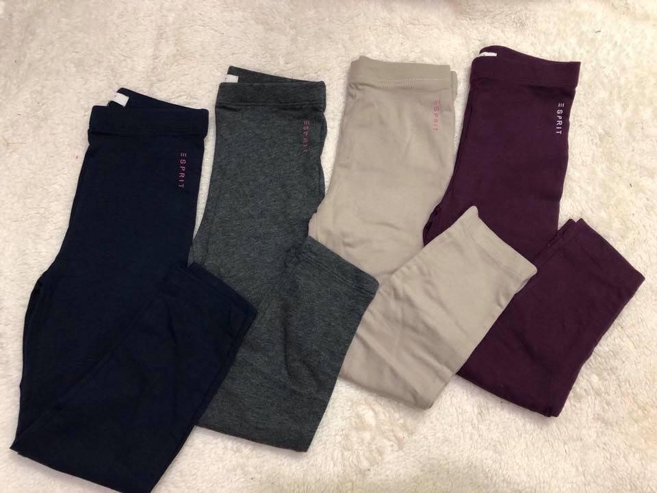 Set 4 quần legging bé gái